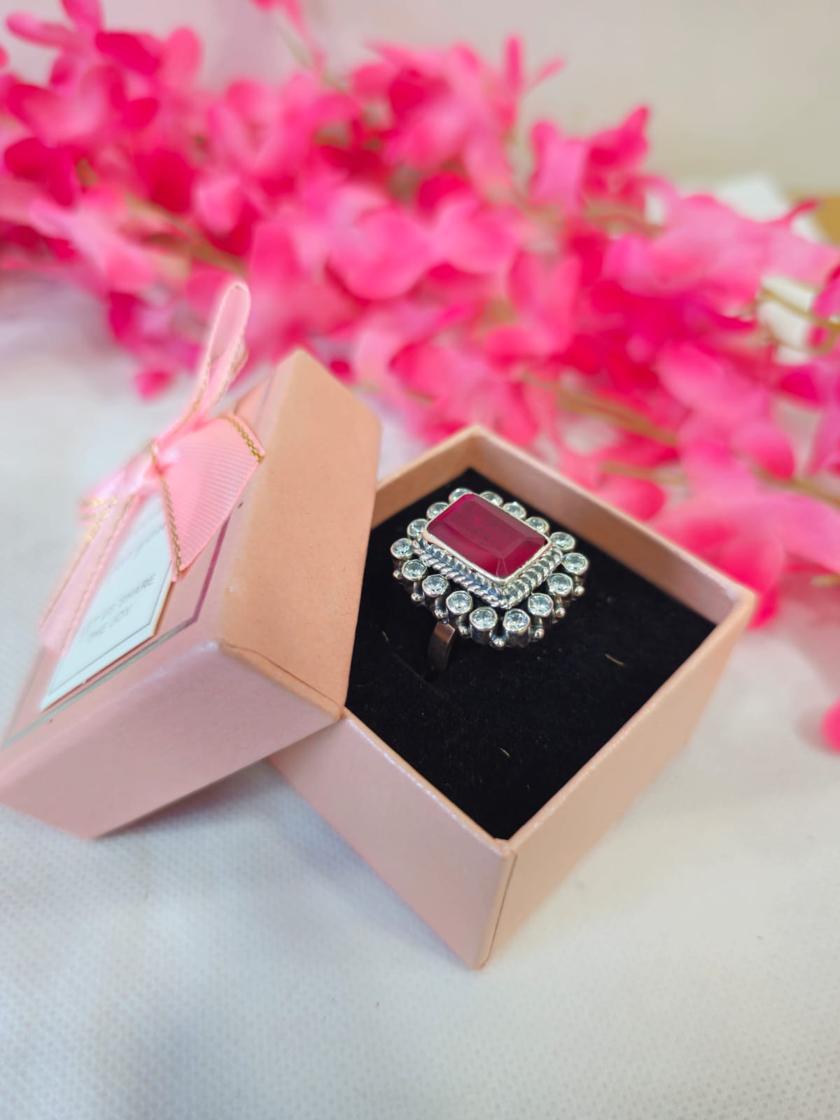 Royal Ruby Vintage Statement Ring