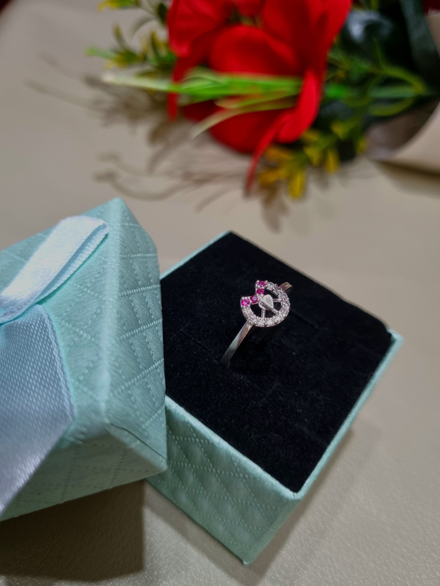 Silver Ladies ring