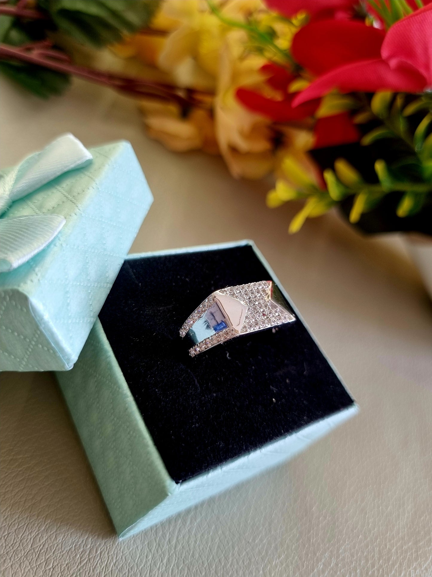 Sliver men's ring