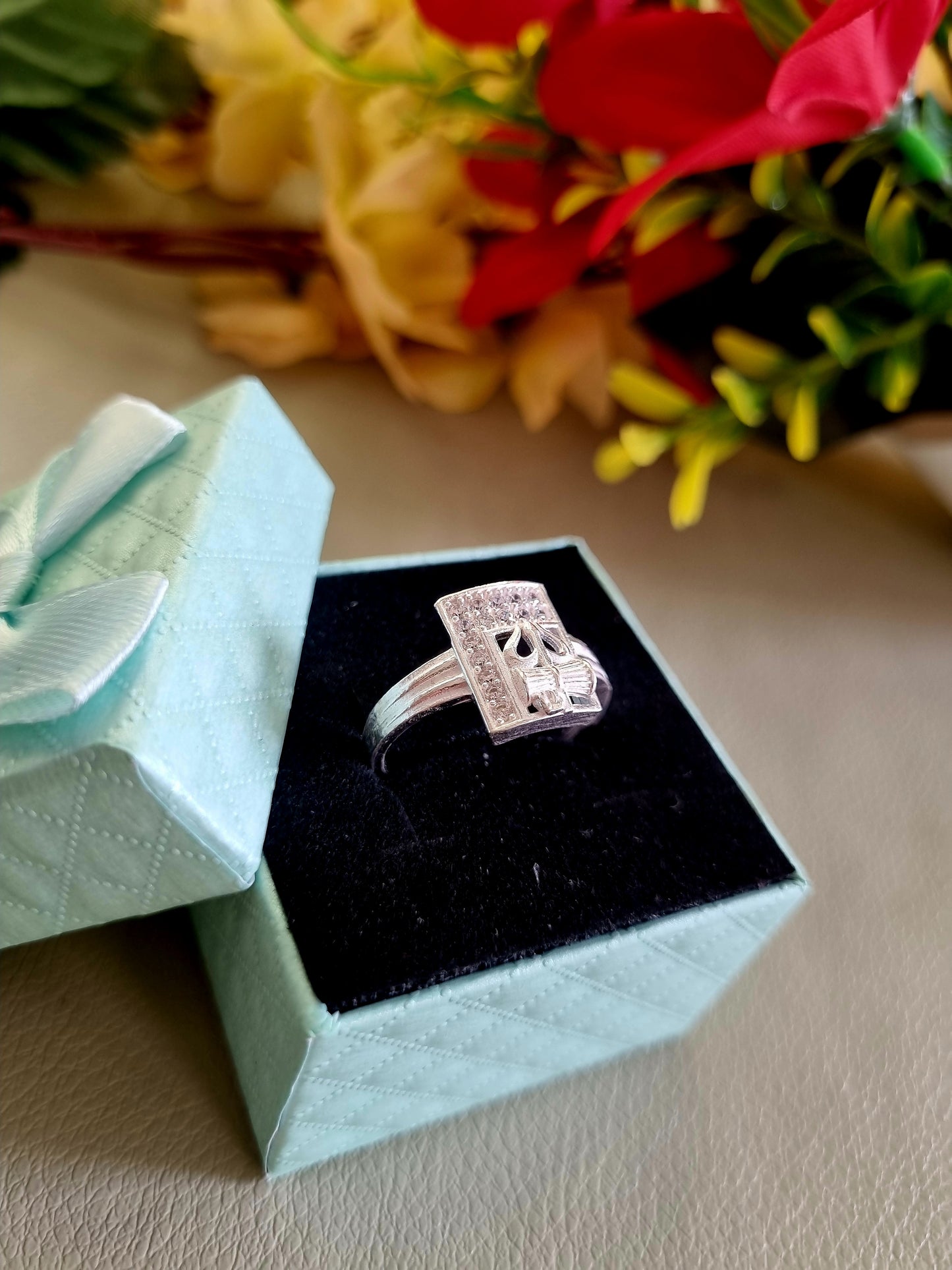 Sliver men's ring