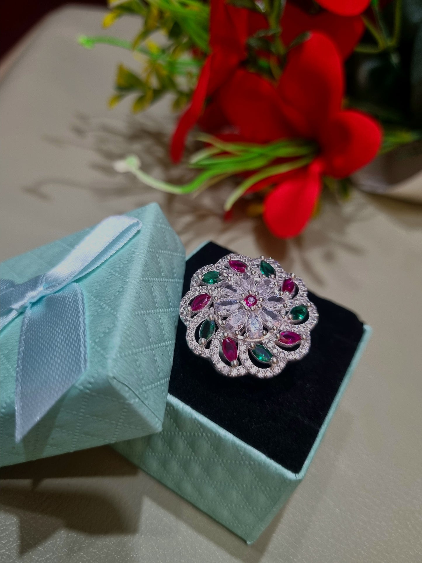 Silver Ladies ring
