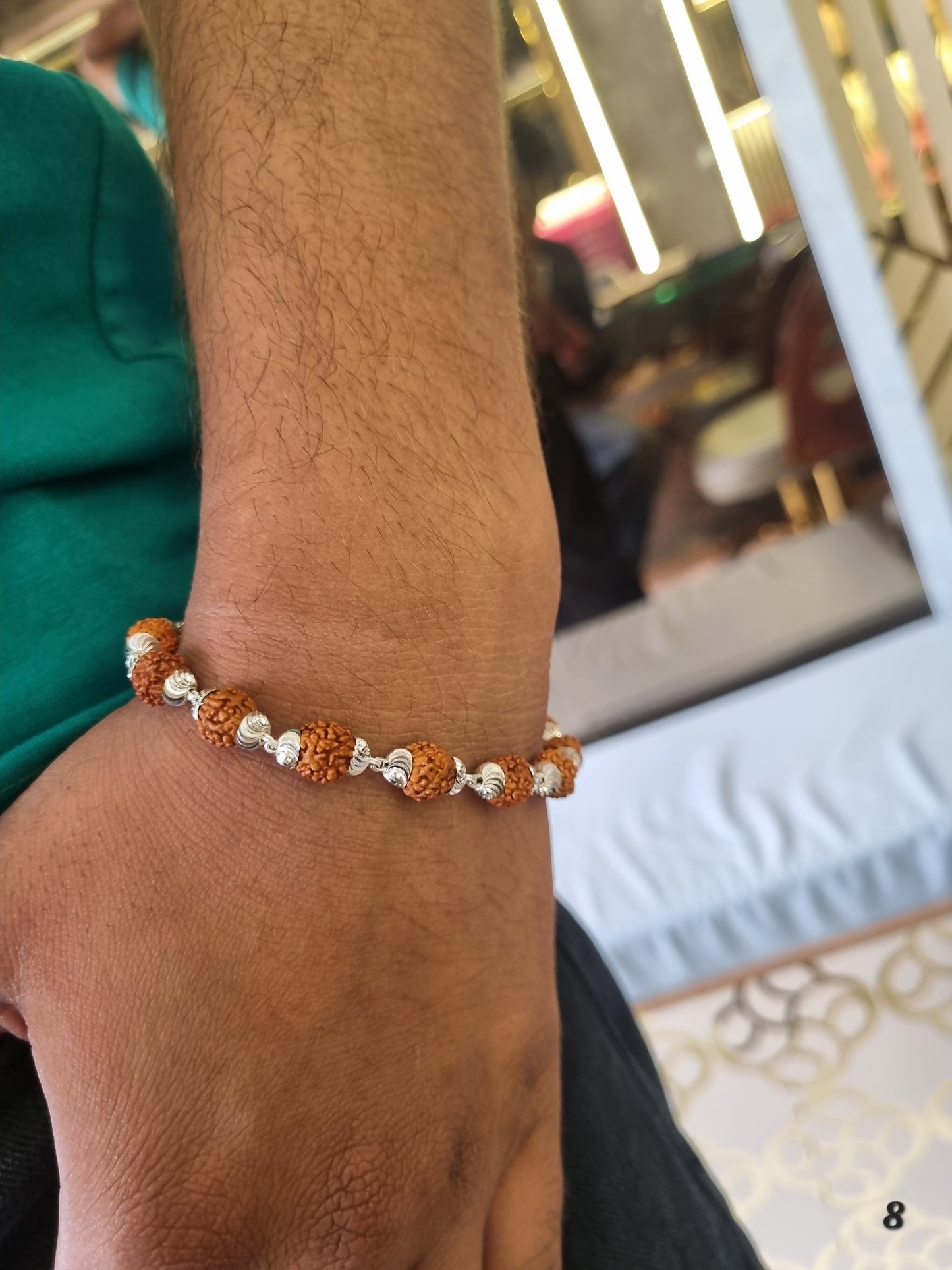 Sliver men's bracelet