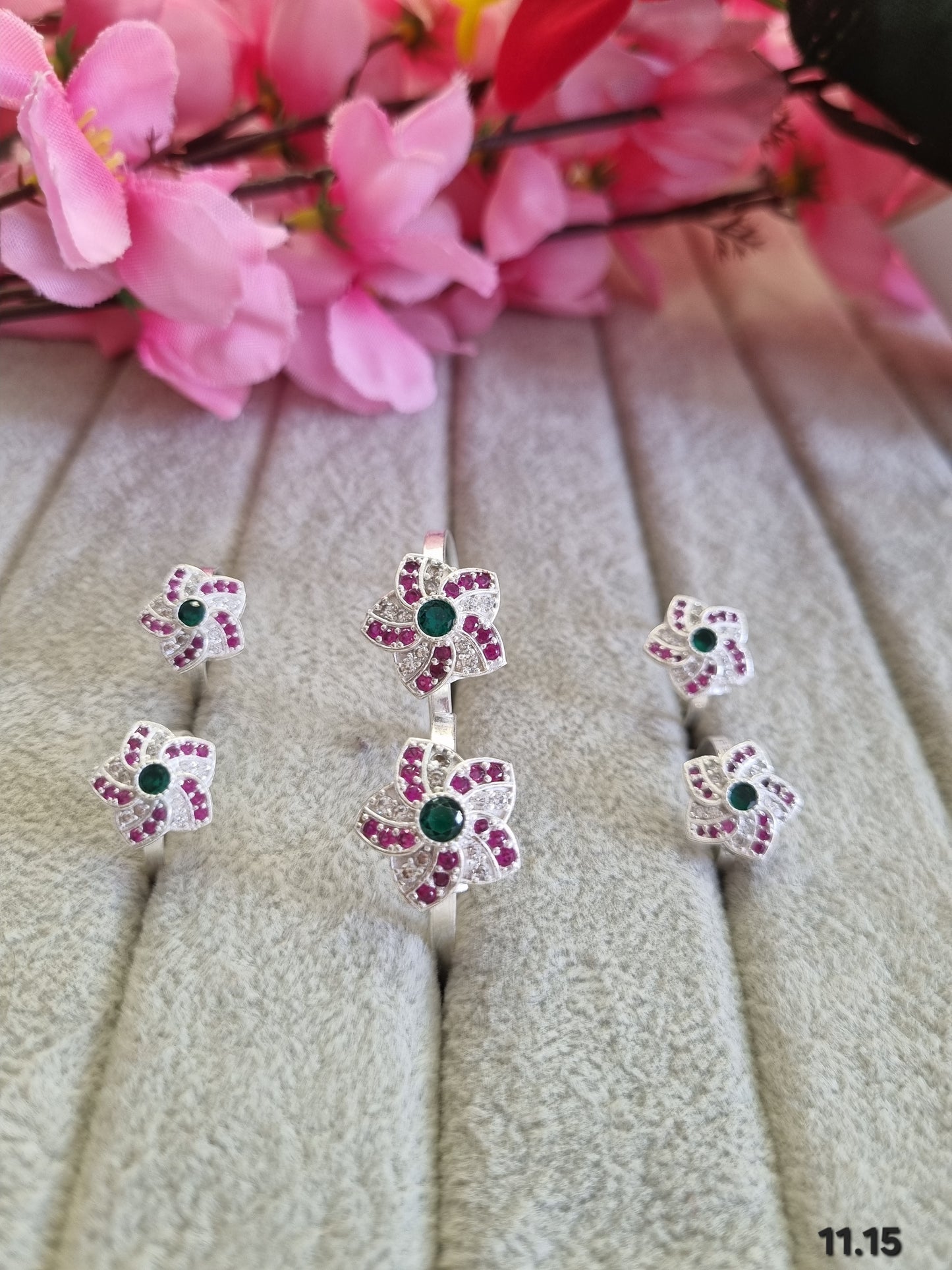 Sliver angutha set