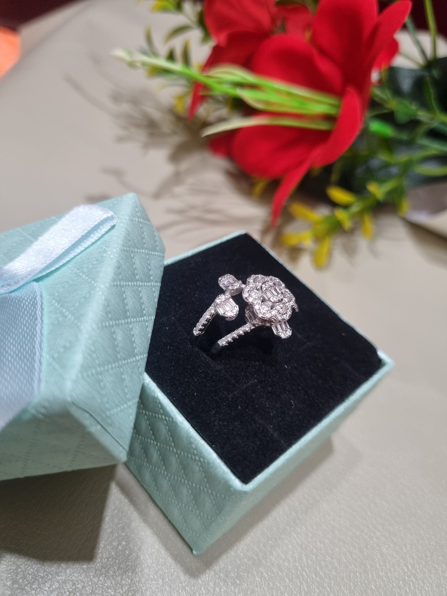 Silver Ladies ring