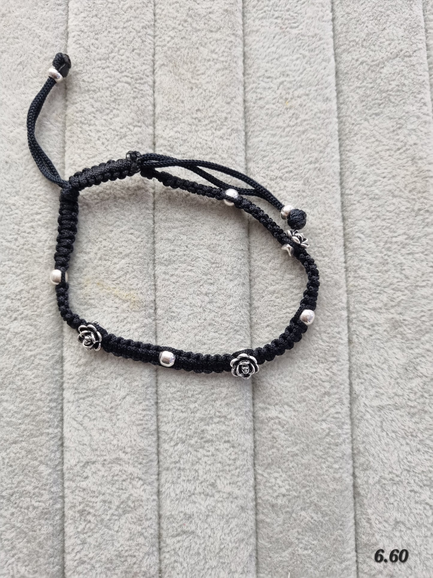 Premium silver dhaga payal