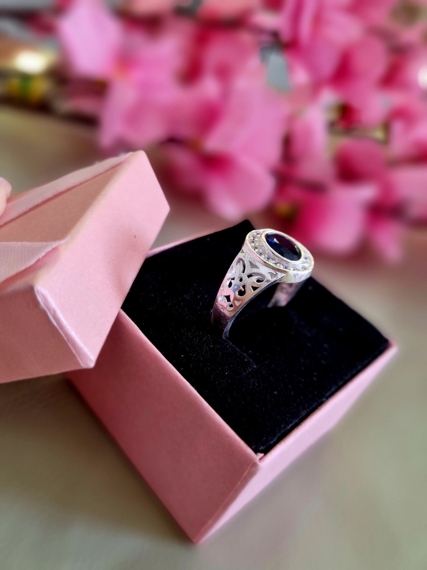 Sliver men's ring