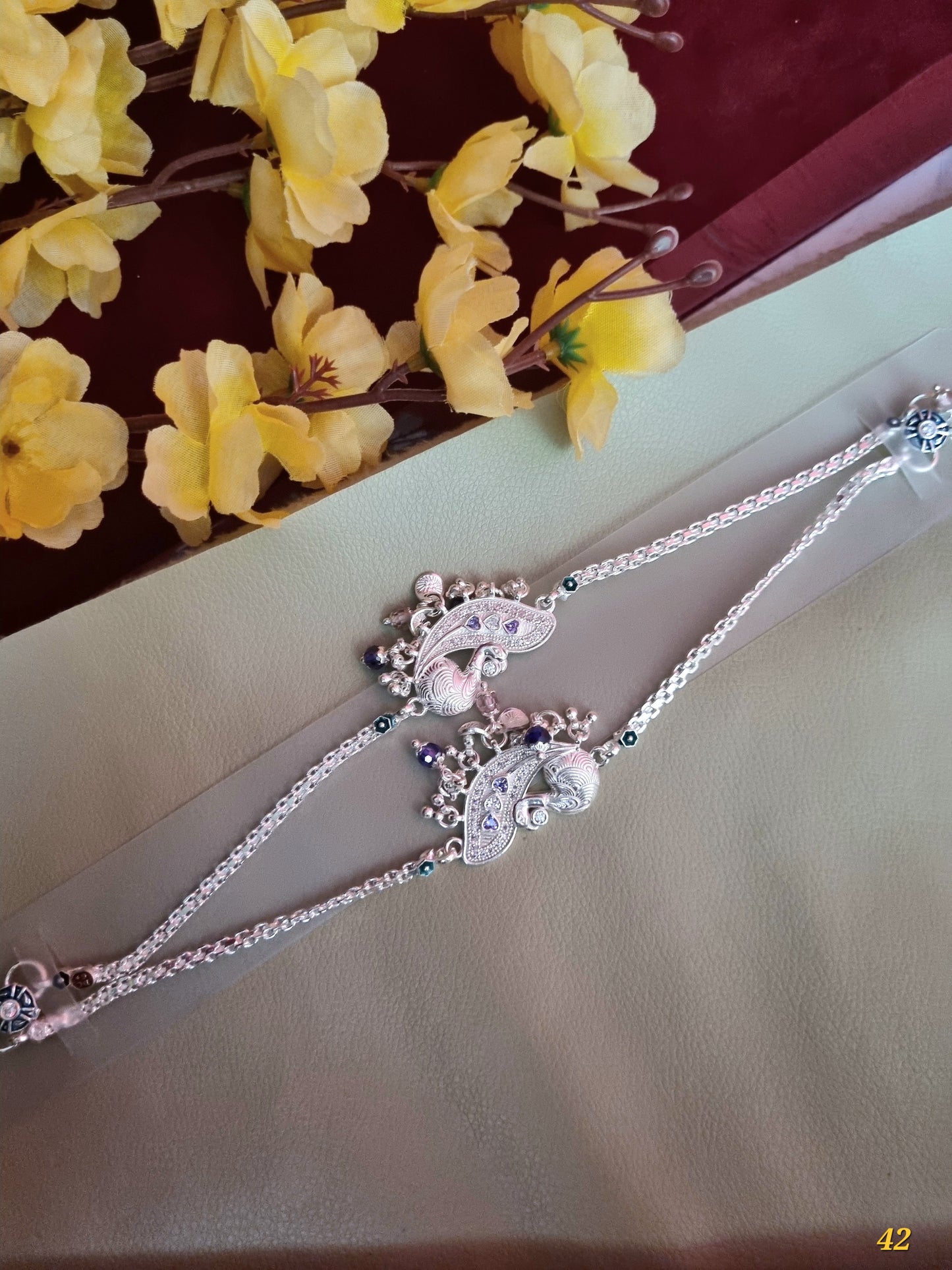 Sliver payal
