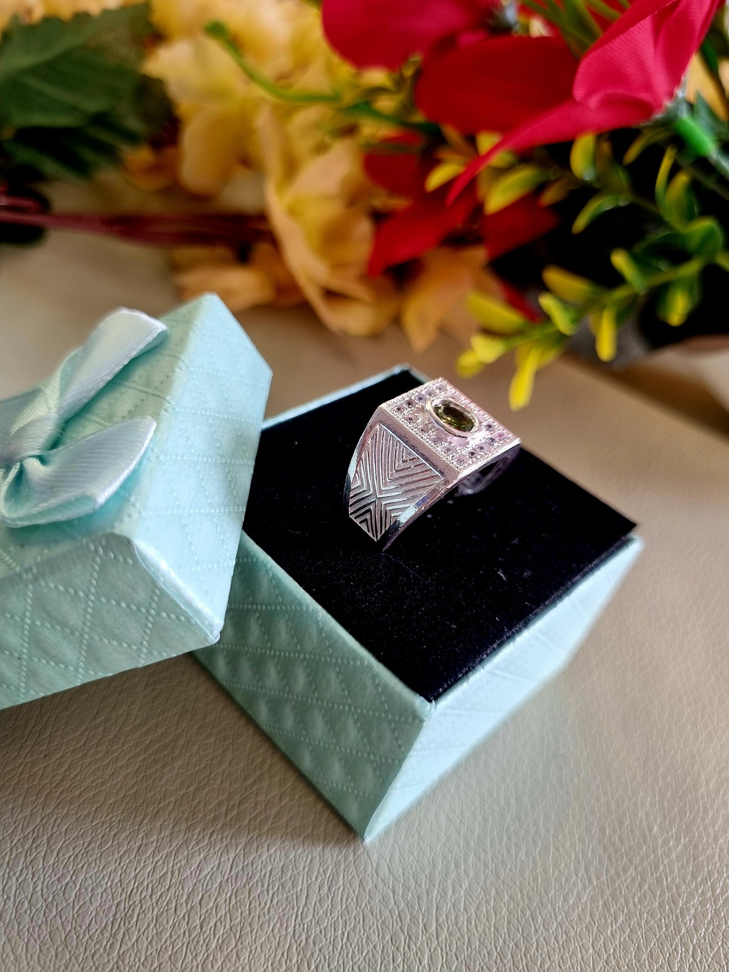 Sliver men's ring