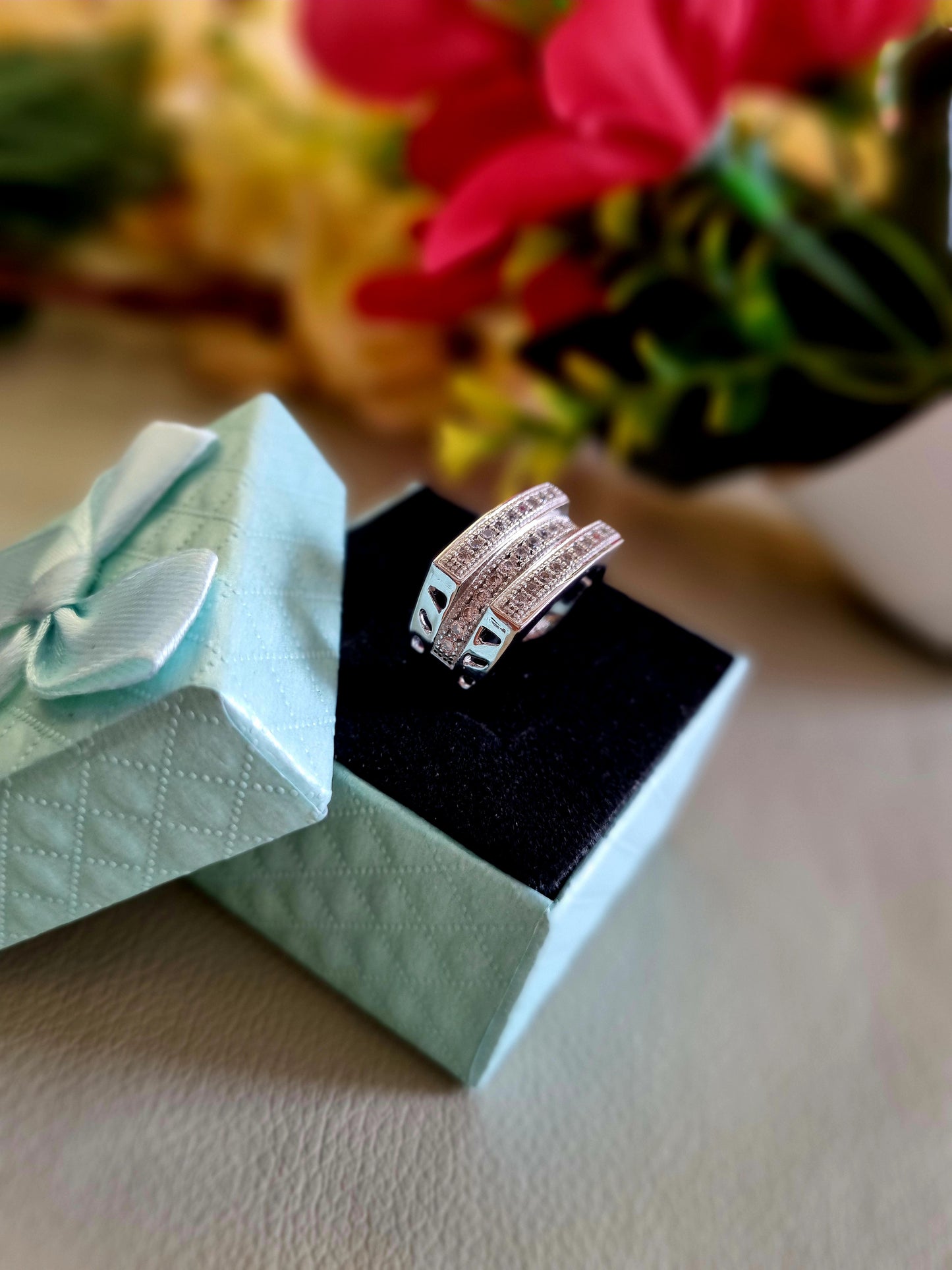 Sliver men's ring