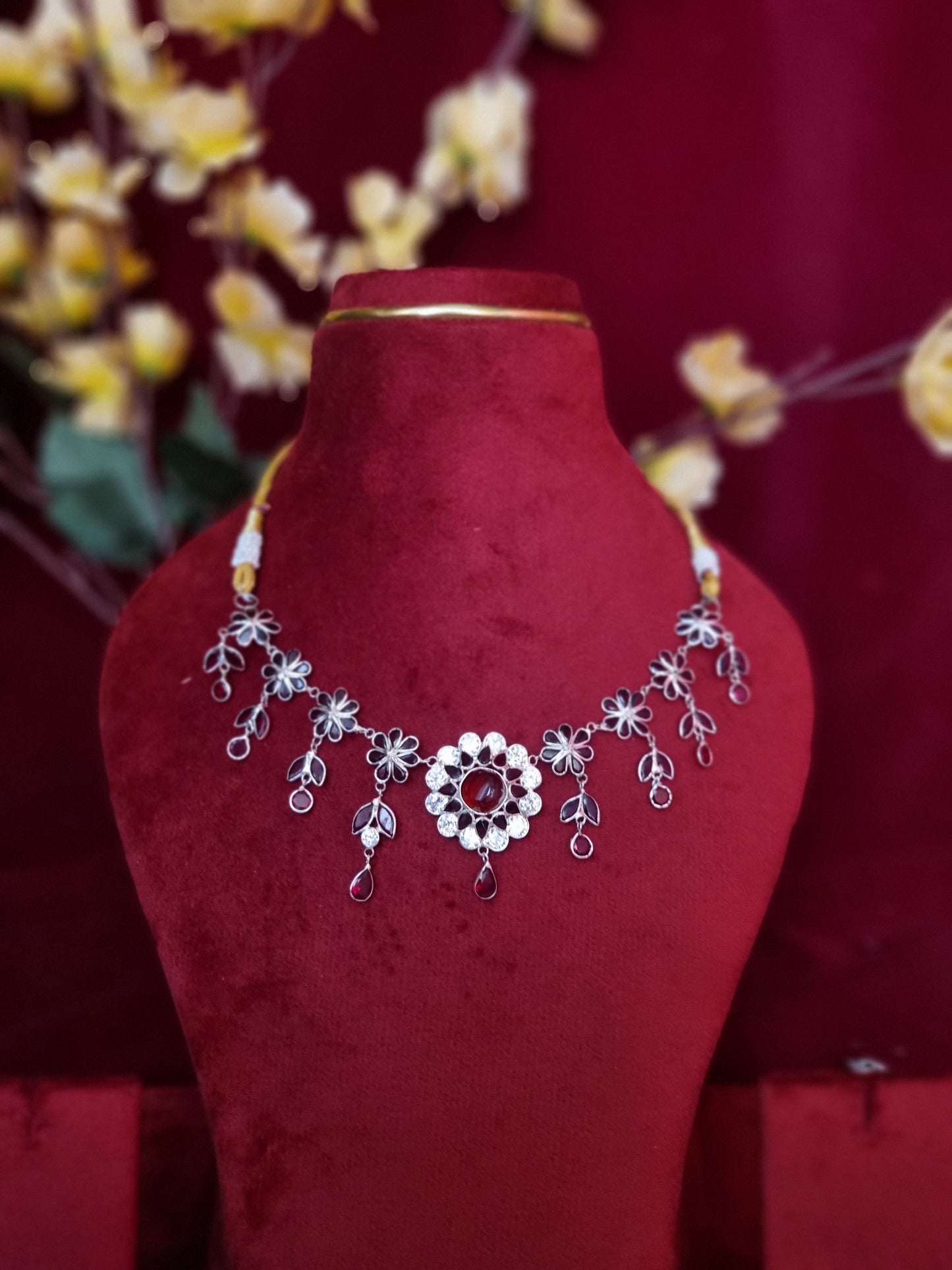 Pure silver nacklace