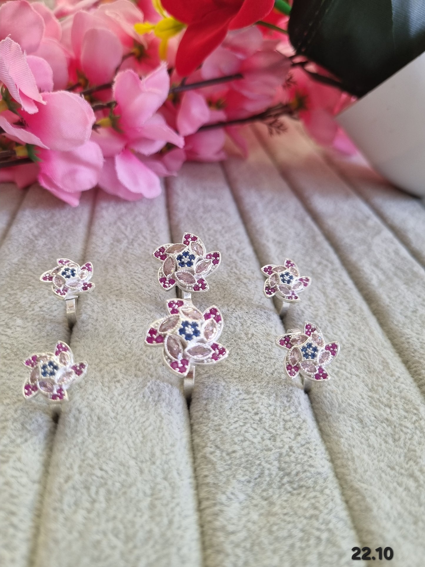 Sliver angutha set
