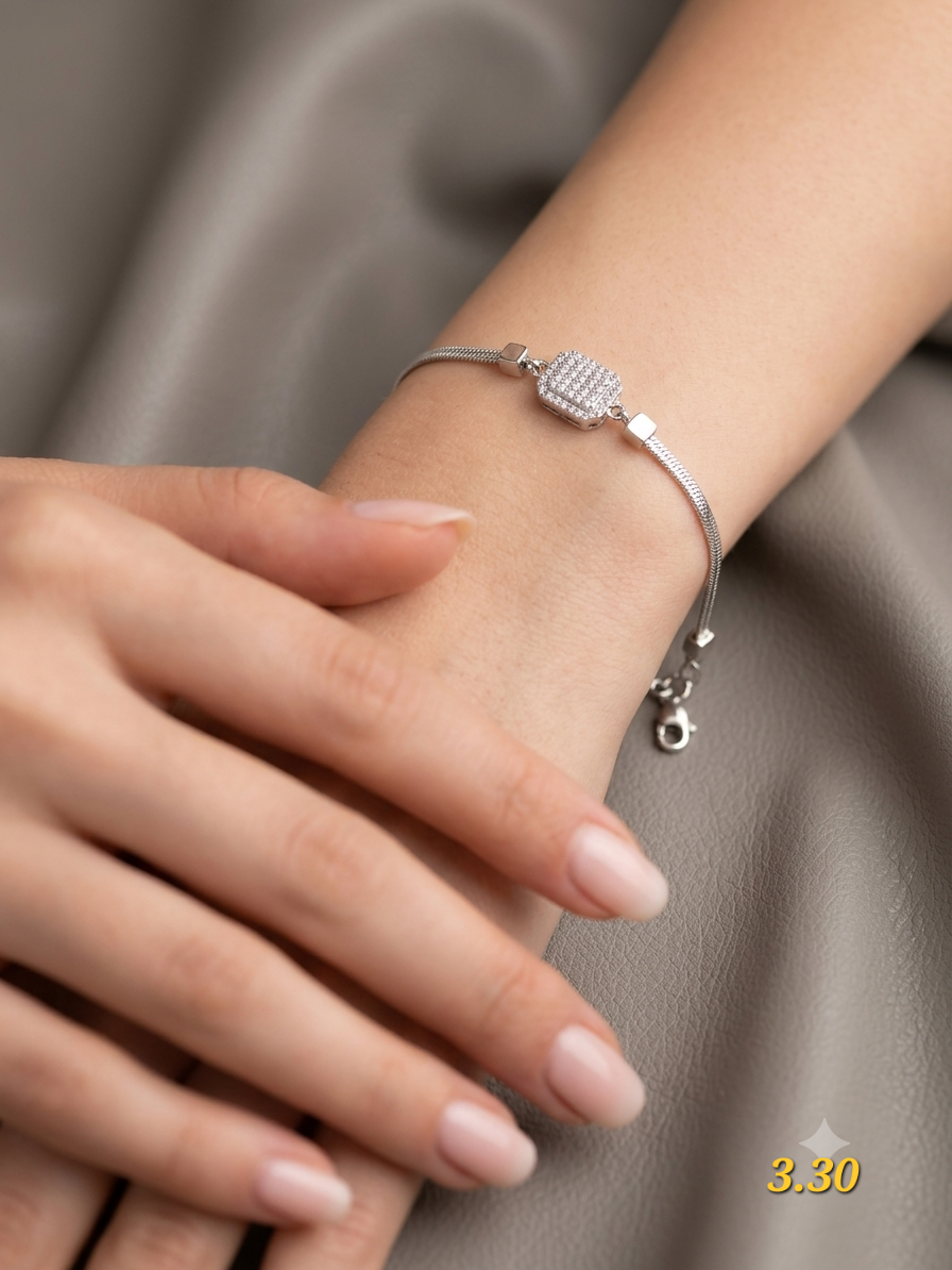 92.5 pure silver bracelet