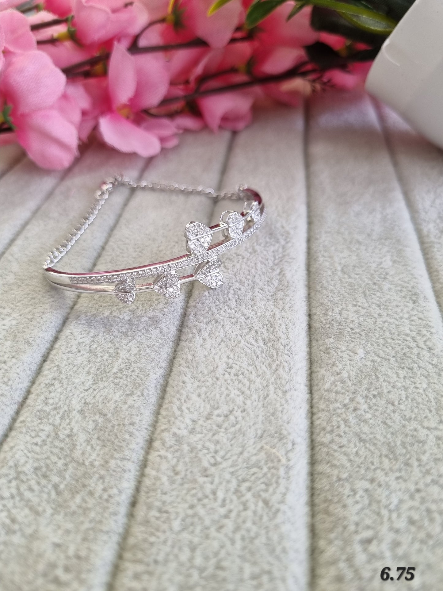 Premium silver ledis kada
