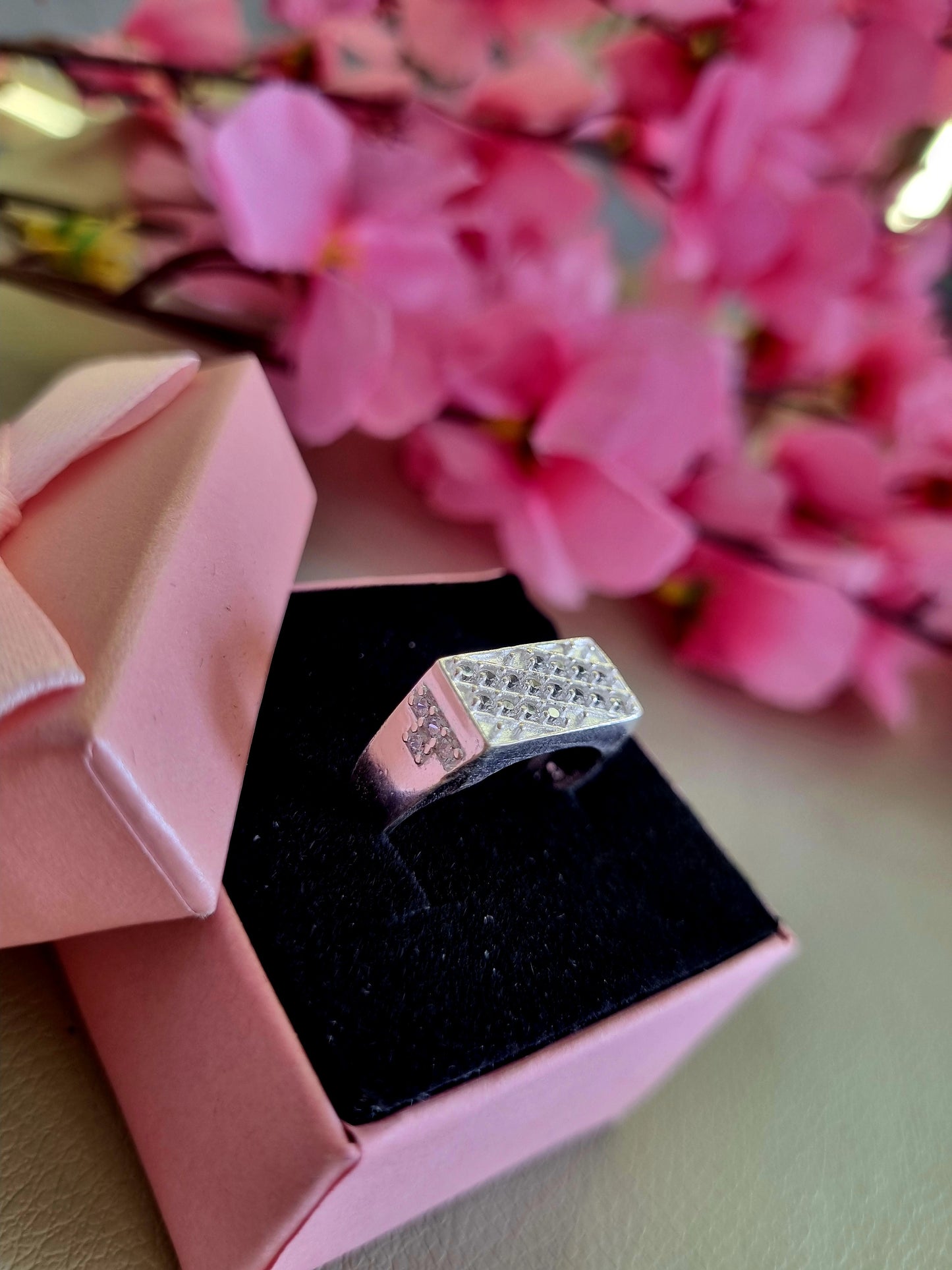 Sliver men's ring