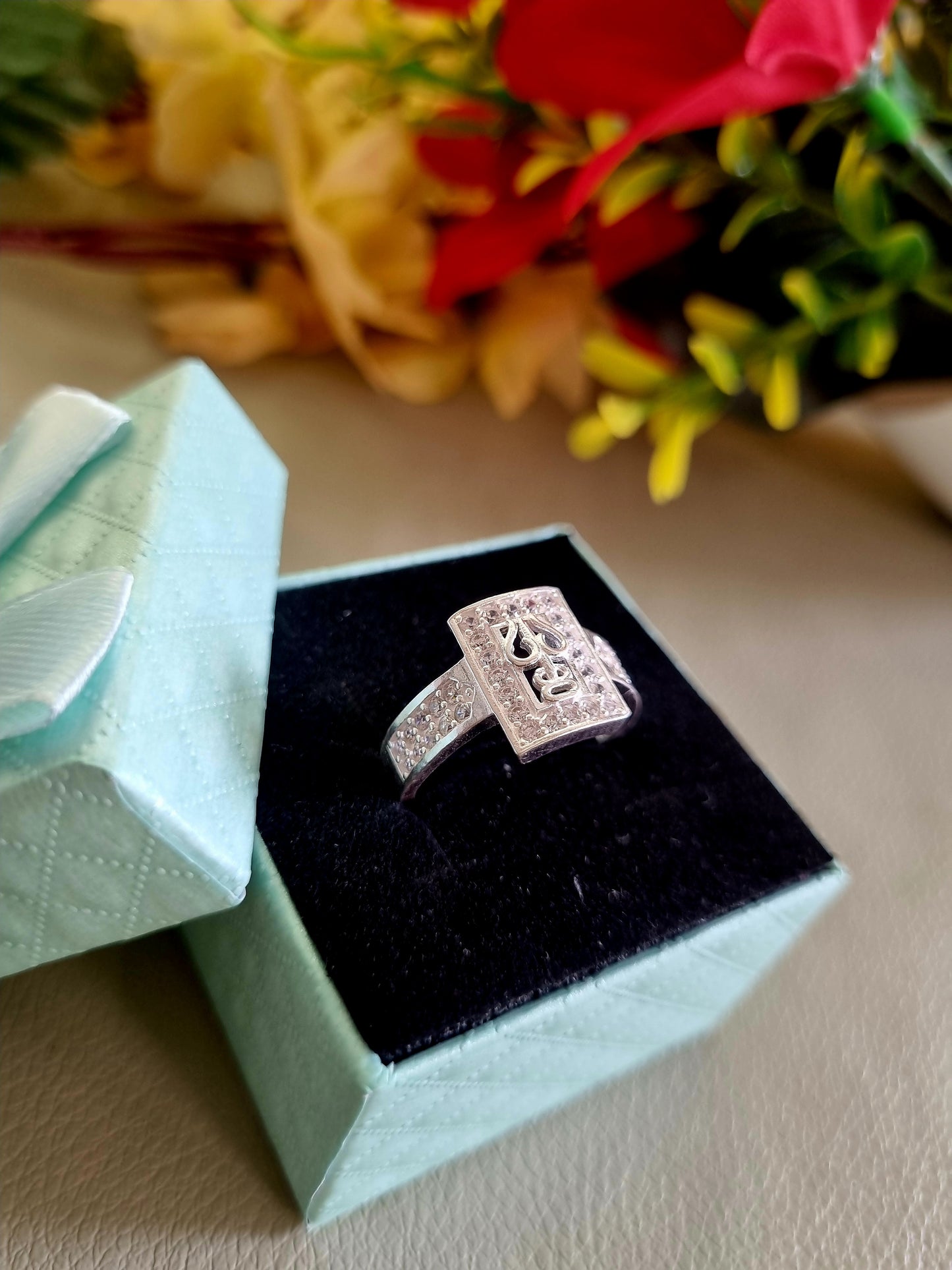 Sliver men's ring