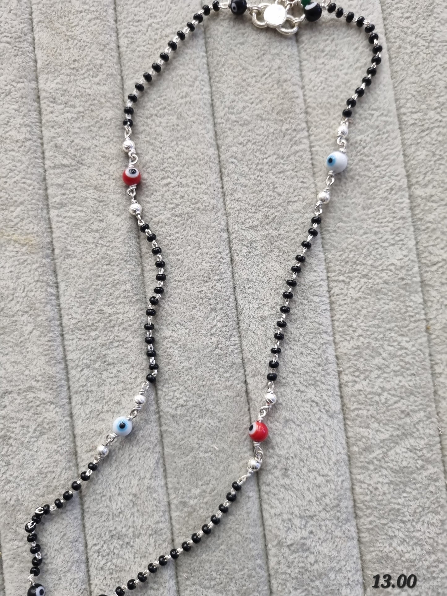 Premium silver dhaga payal