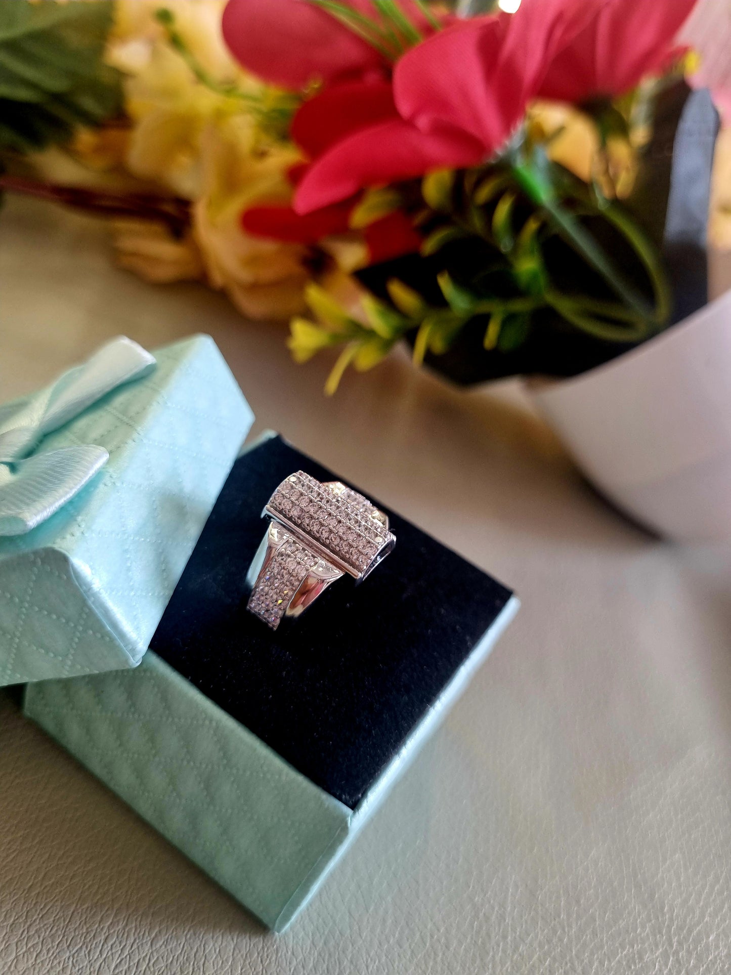 Sliver men's ring