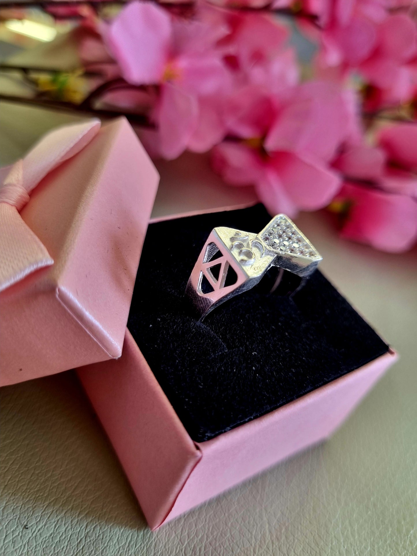Sliver men's ring