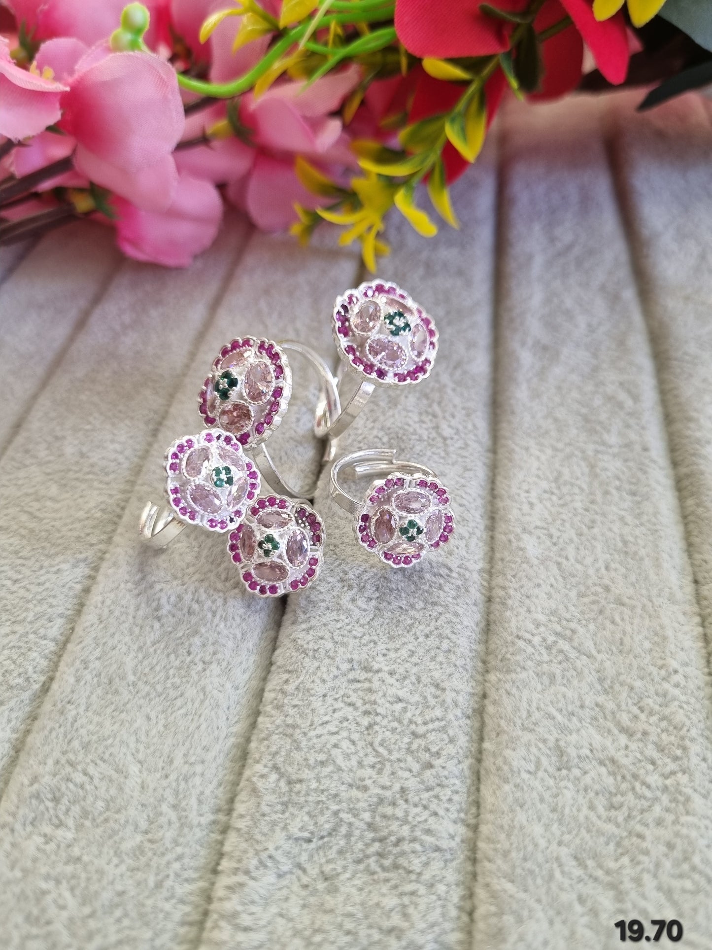 Sliver angutha set