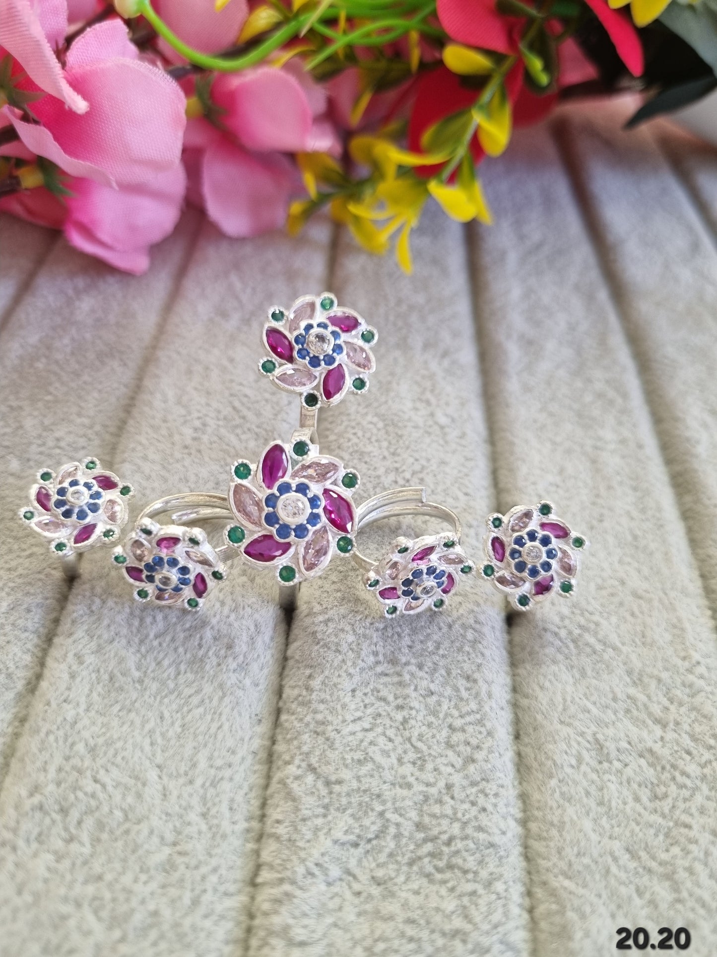 Sliver angutha set