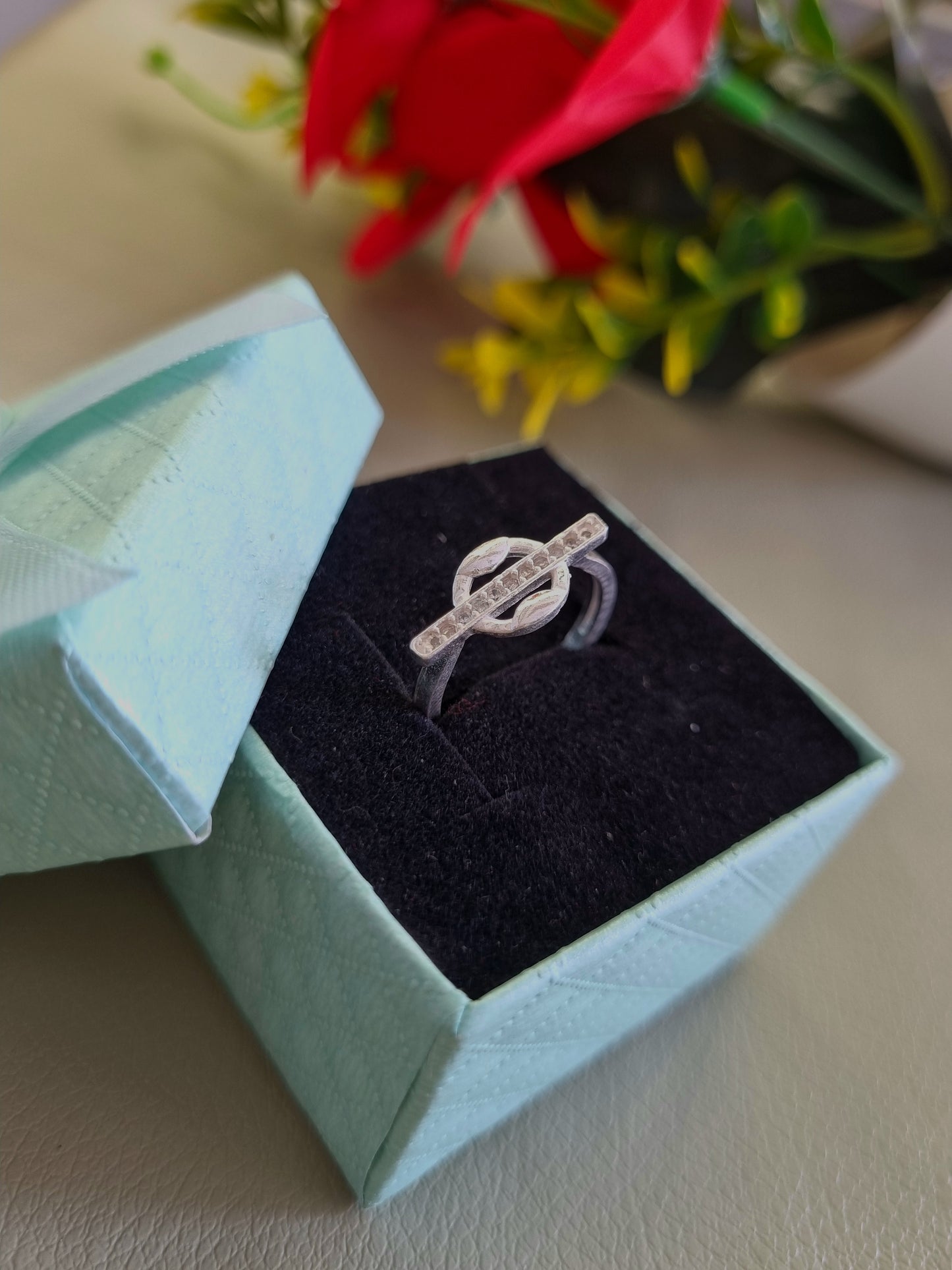 Silver Ladies ring