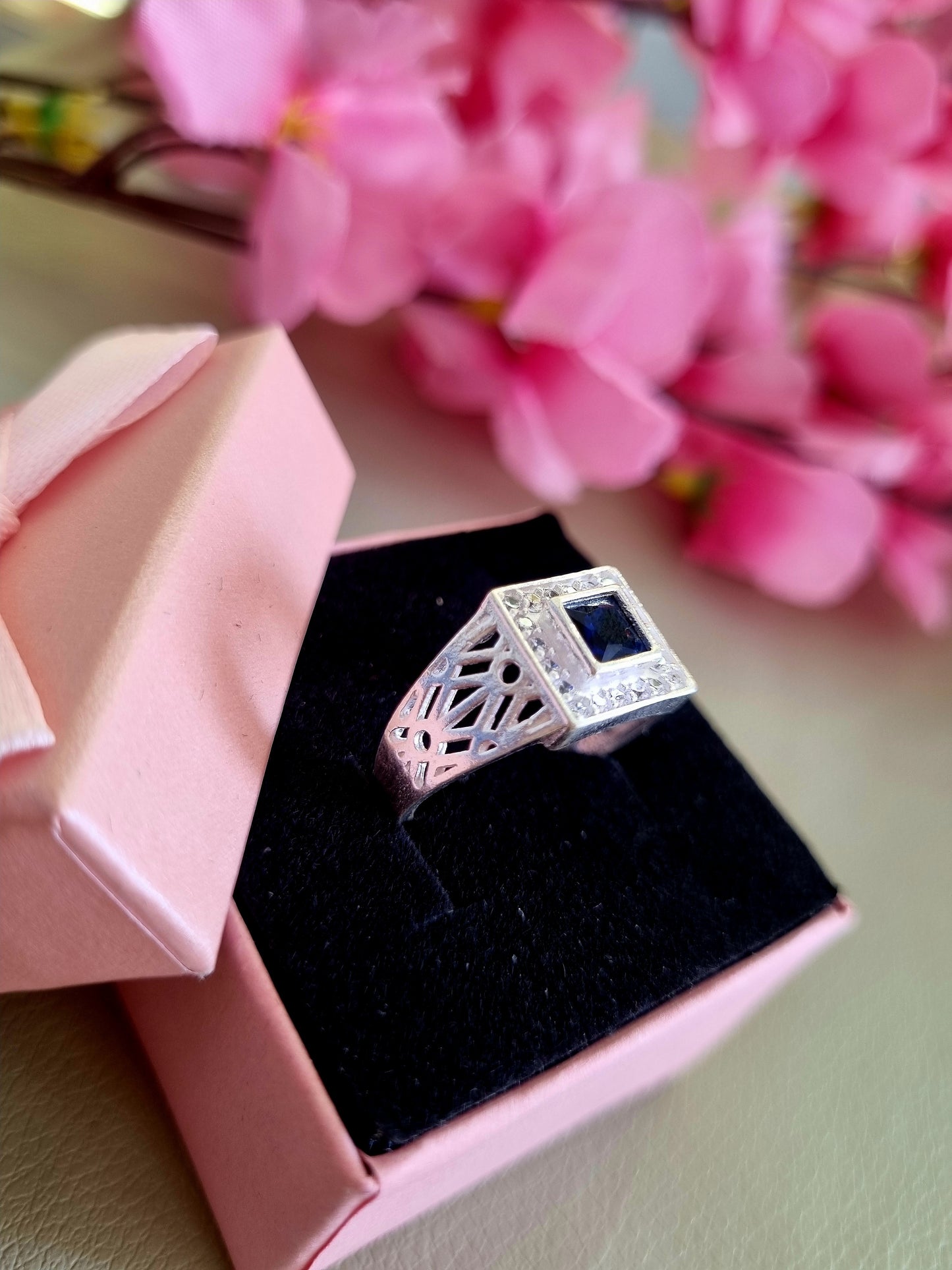 Sliver men's ring