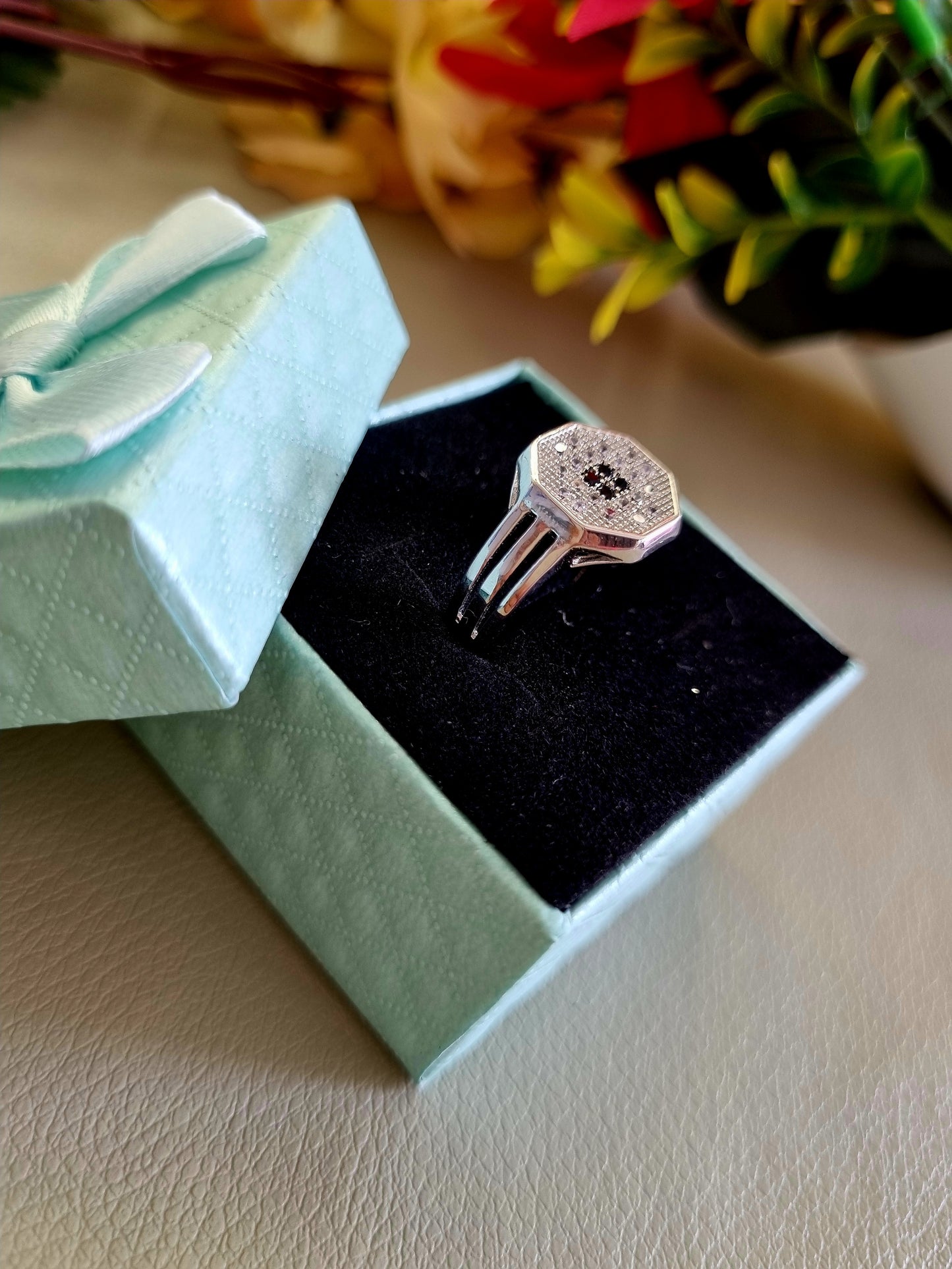 Sliver men's ring