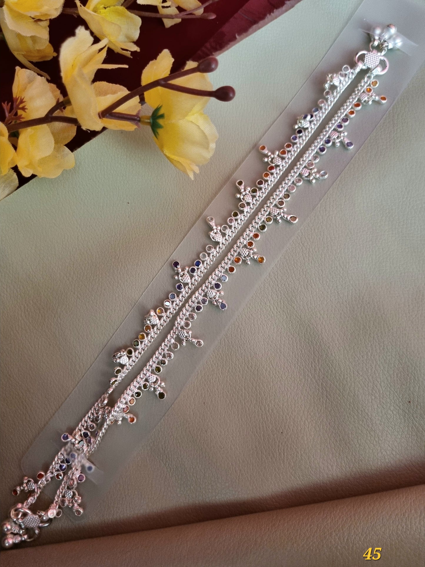 Sliver payal
