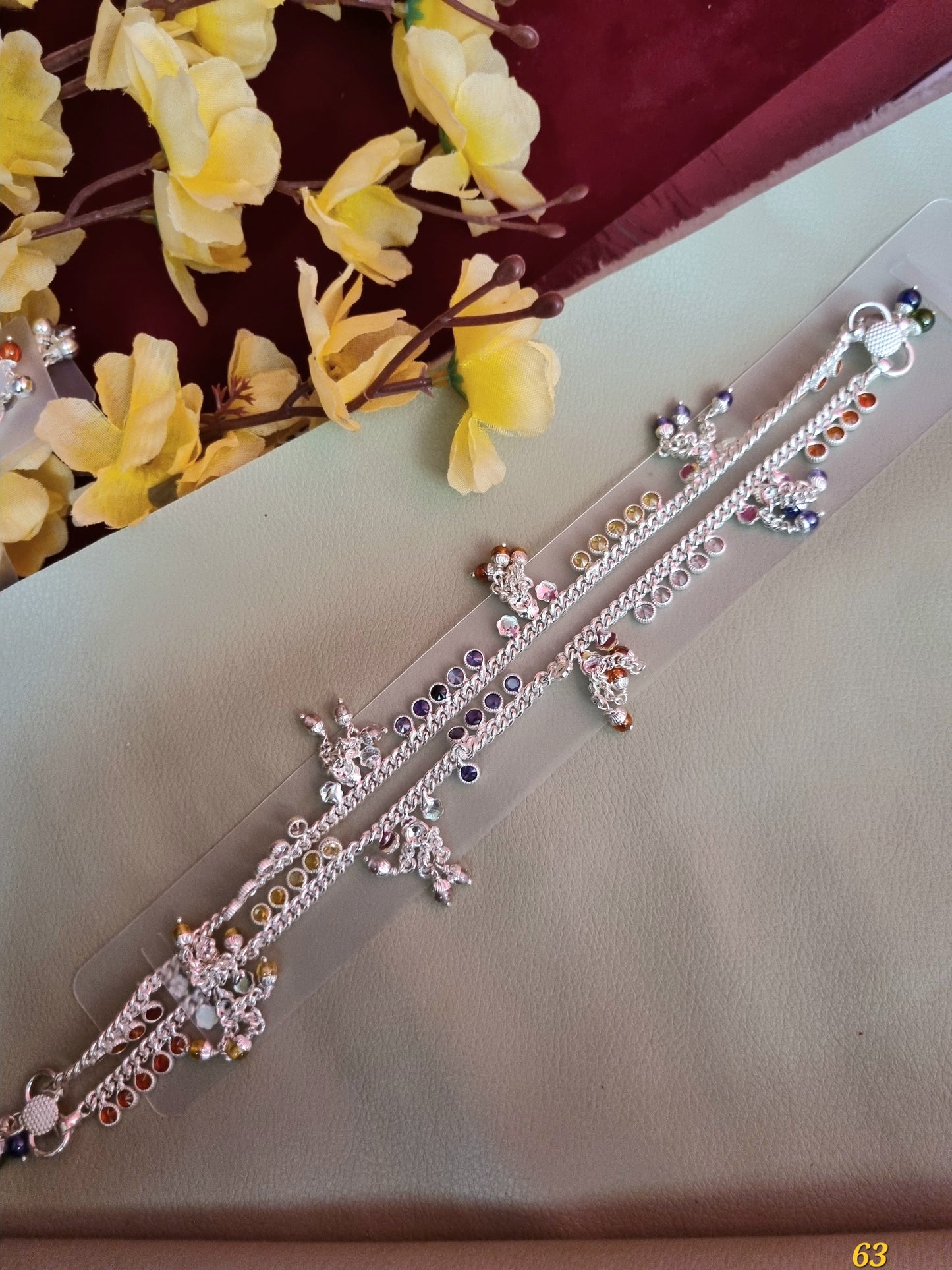 Sliver payal