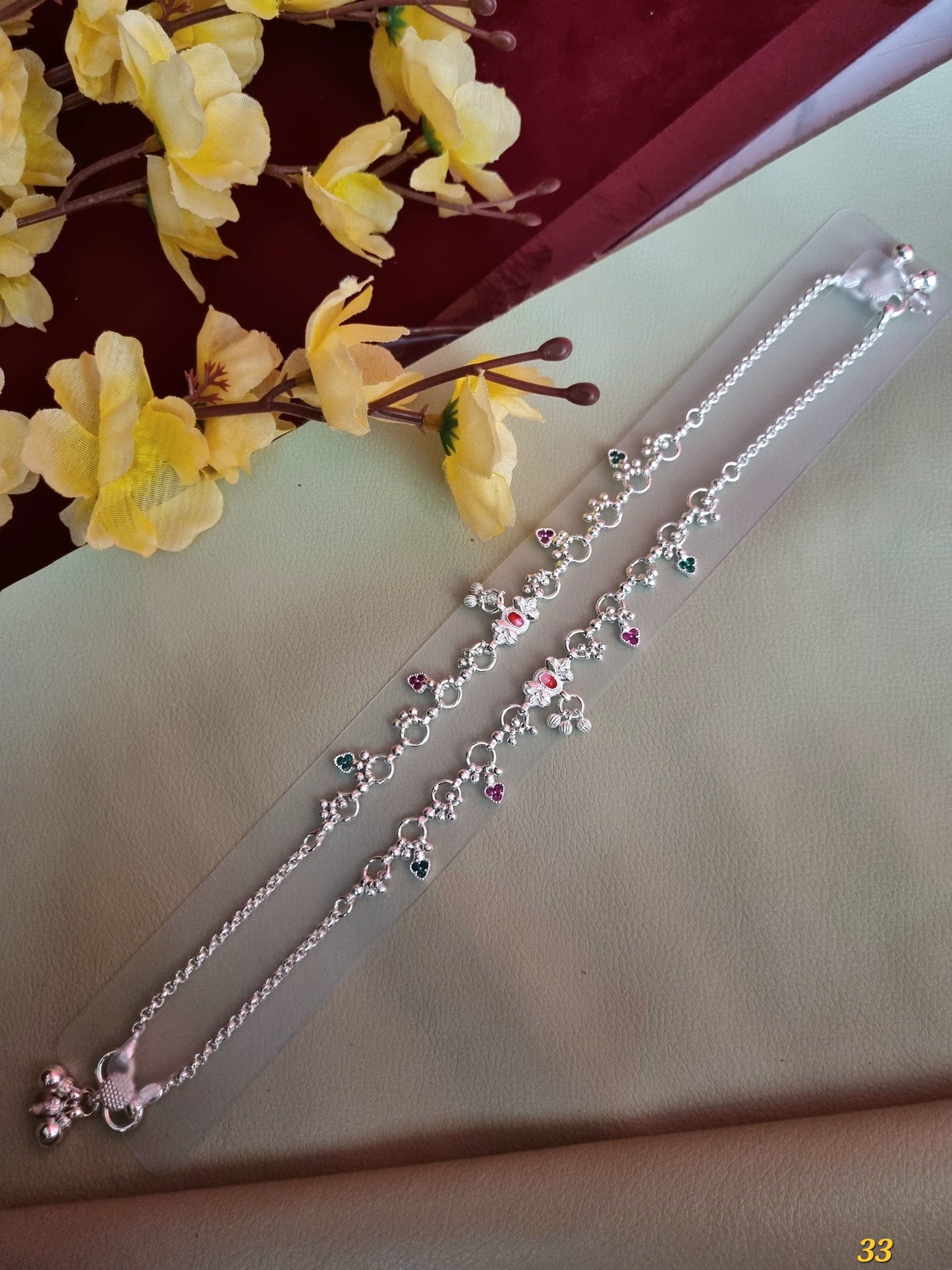 Sliver payal