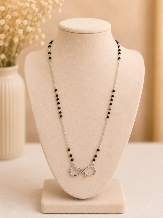 Infinity Charm Designer Mangalsutra