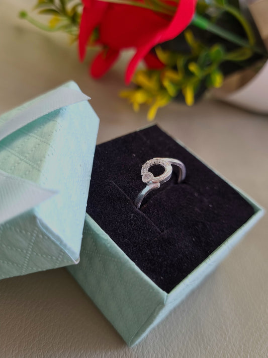 Silver Ladies ring