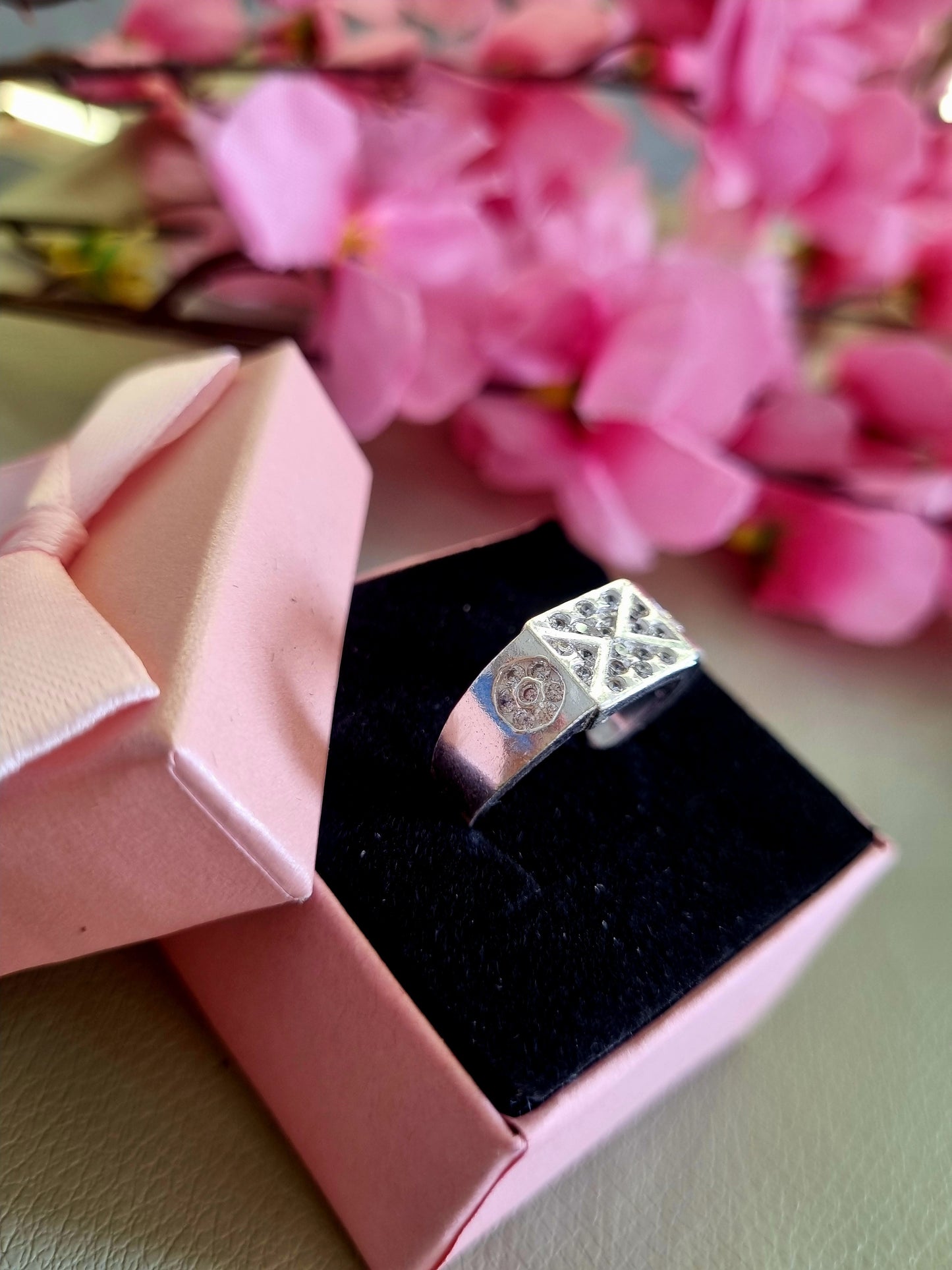 Sliver men's ring