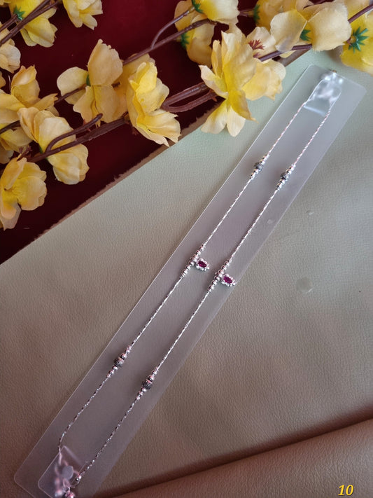 Sliver payal