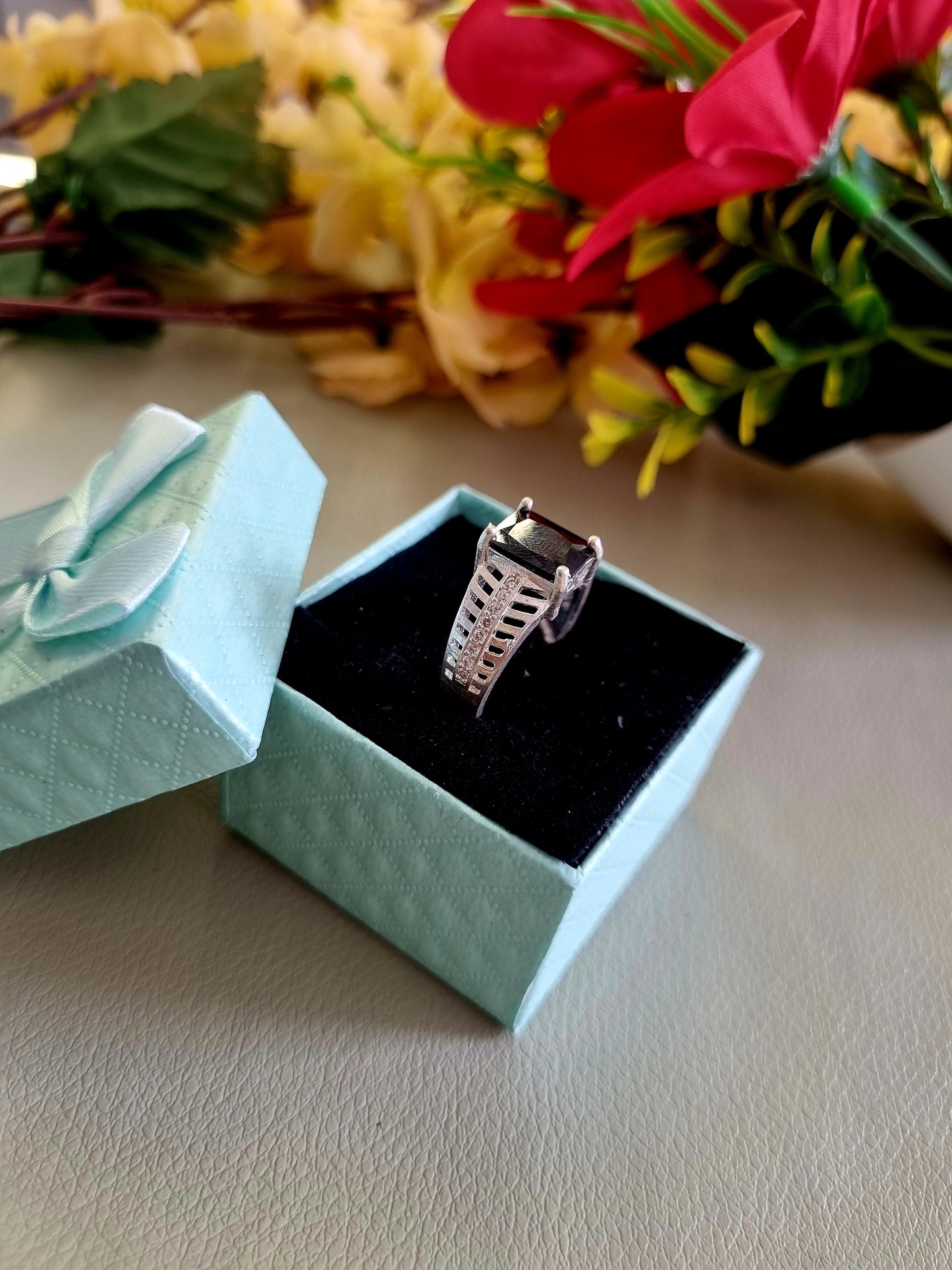 Sliver men's ring