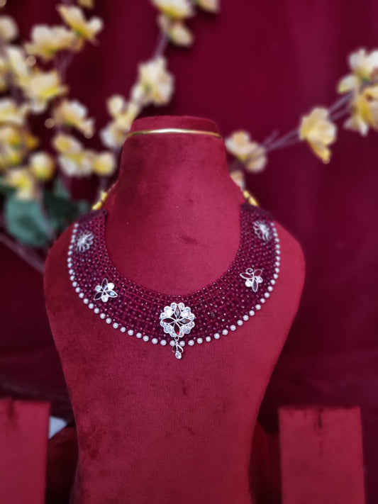 Pure silver nacklace