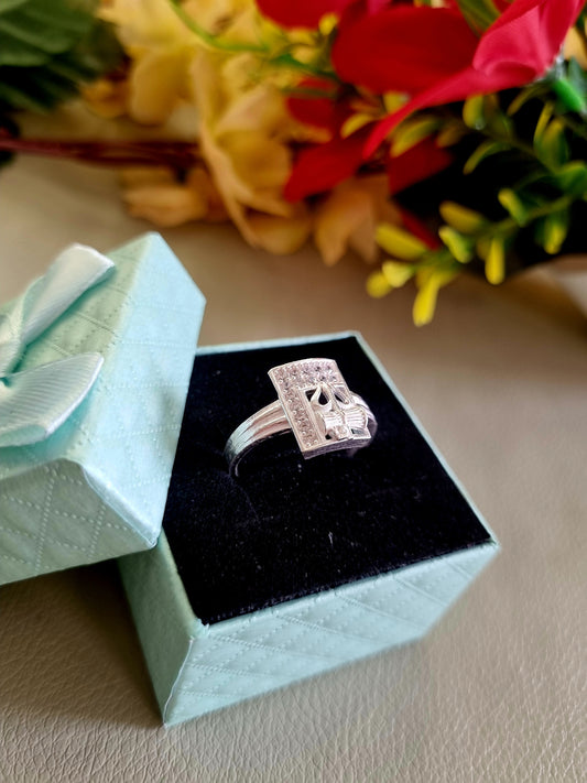 Sliver men's ring