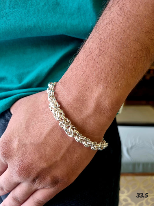 Silver mens bealet