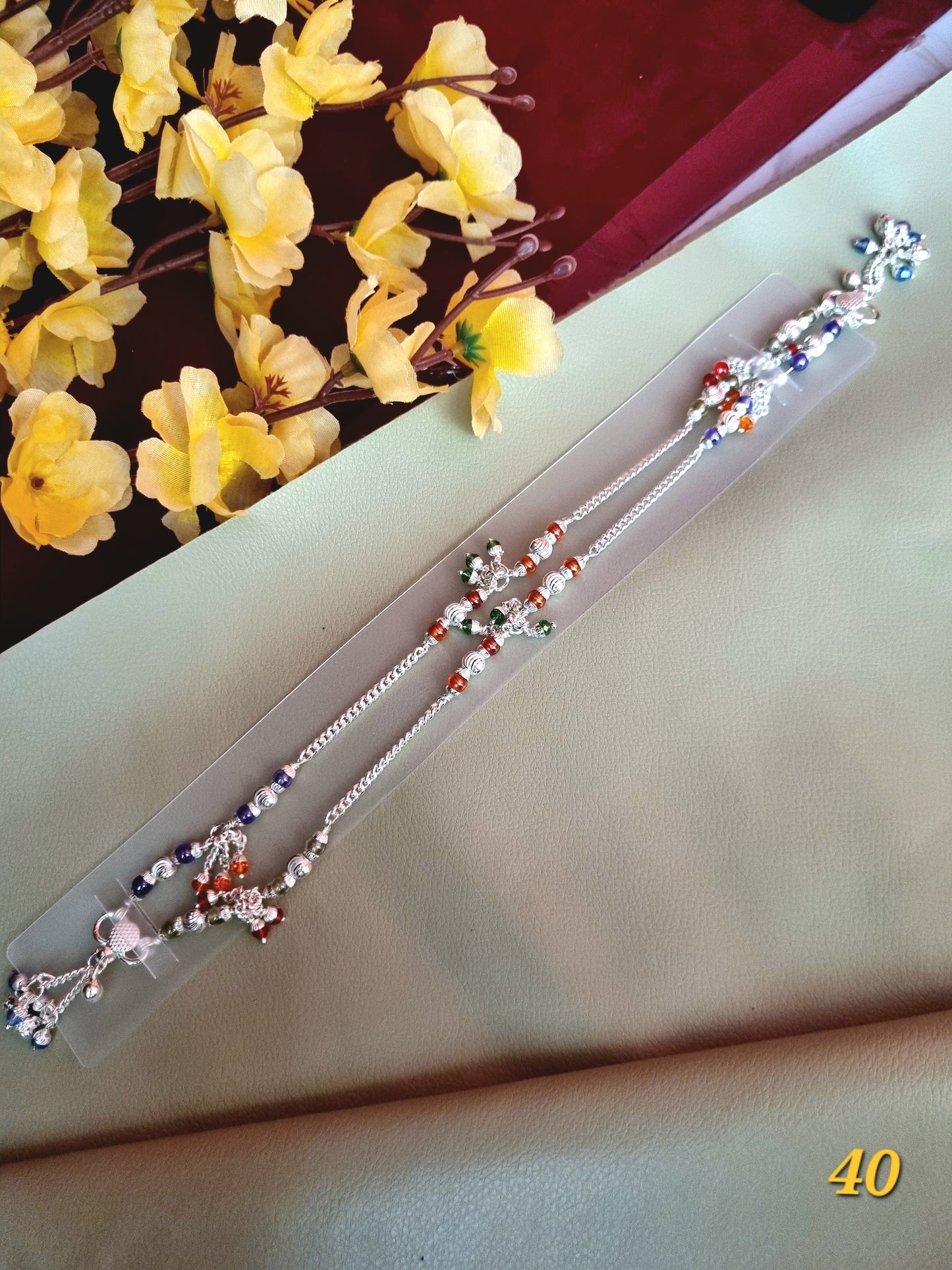 Sliver payal