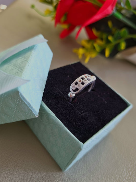 Silver Ladies ring