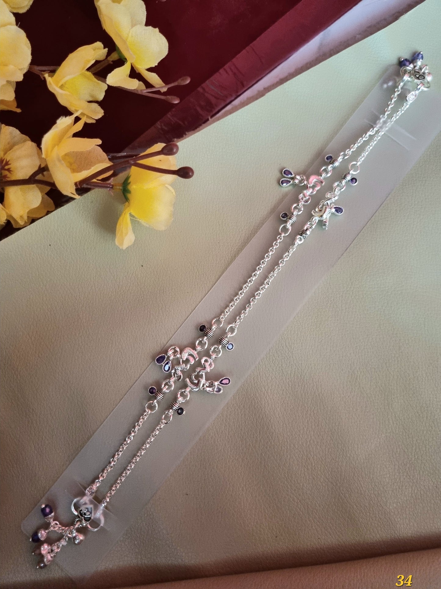 Sliver payal
