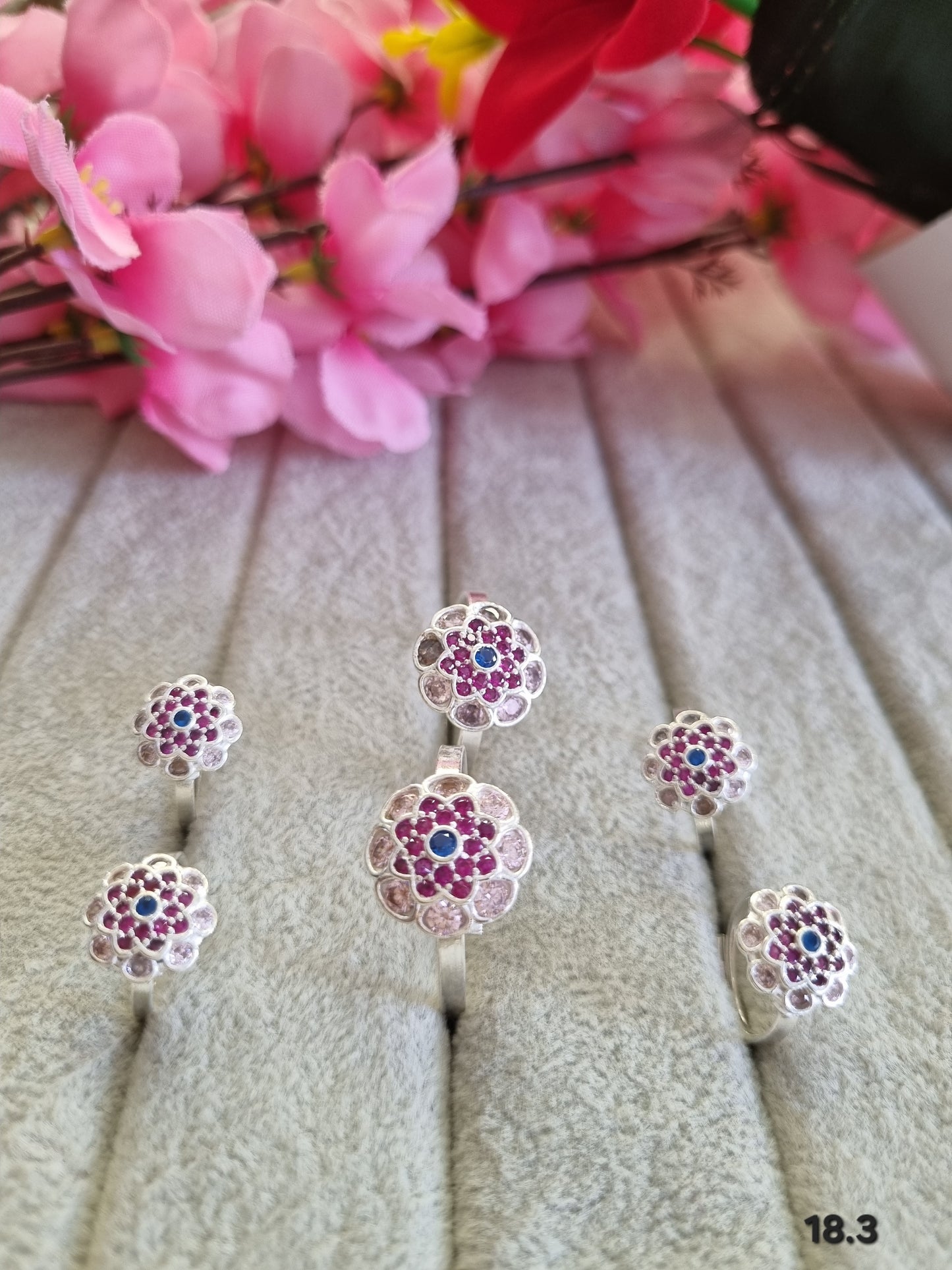 Sliver angutha set