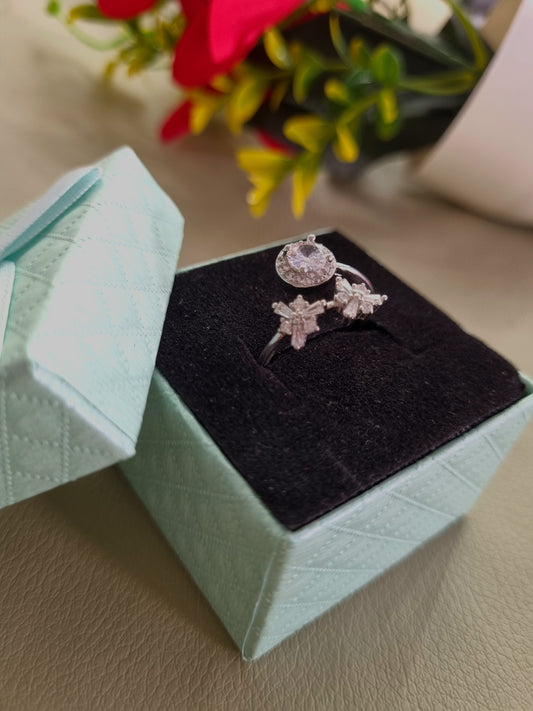 92.5 pure Silver Ladies ring