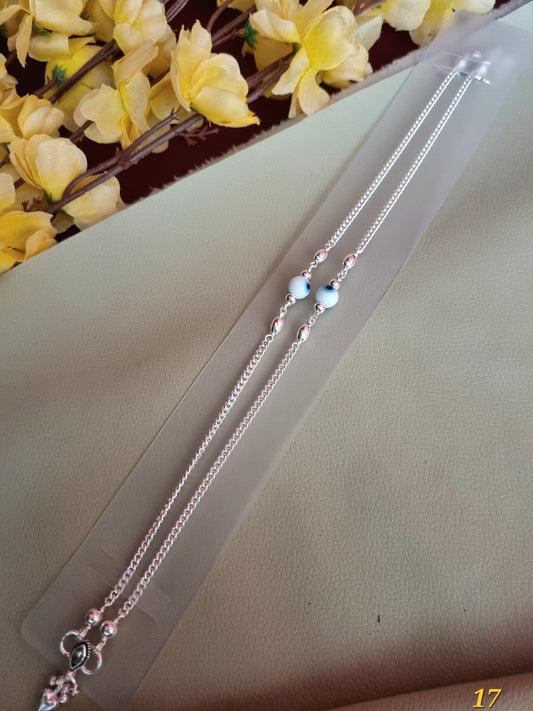 Sliver payal