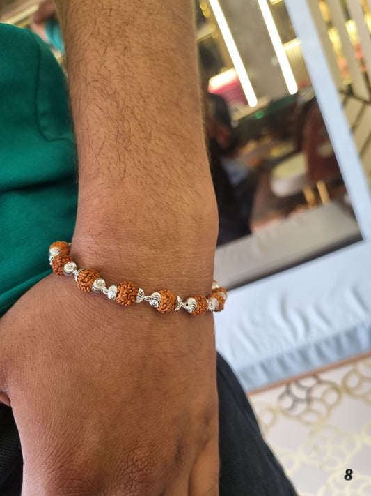 Sliver men's bracelet