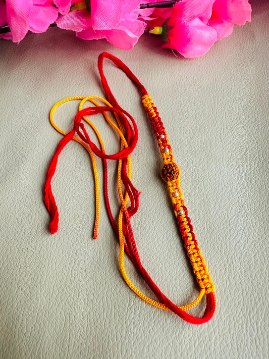 Premium silver rakhi