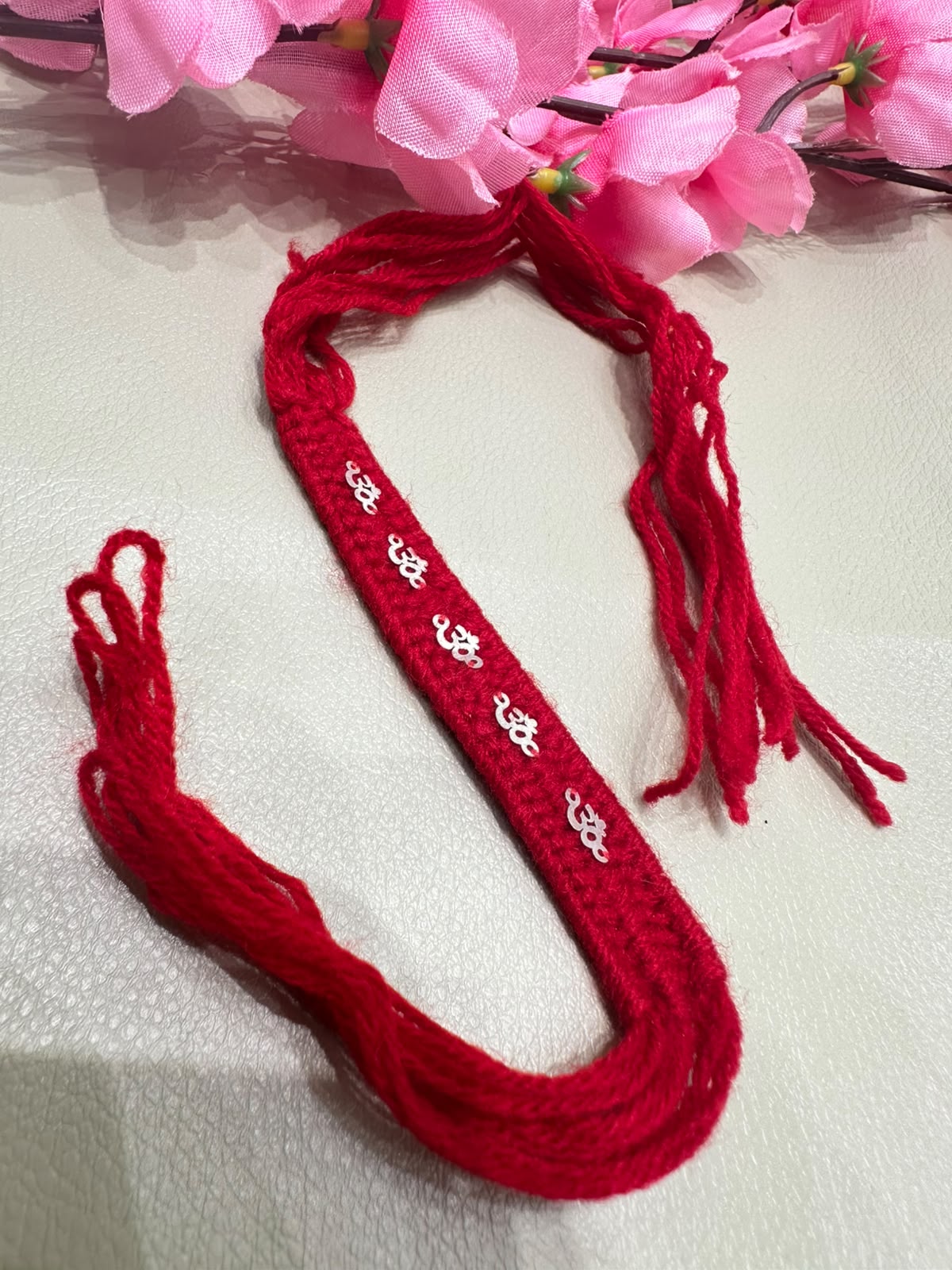Premium silver rakhi
