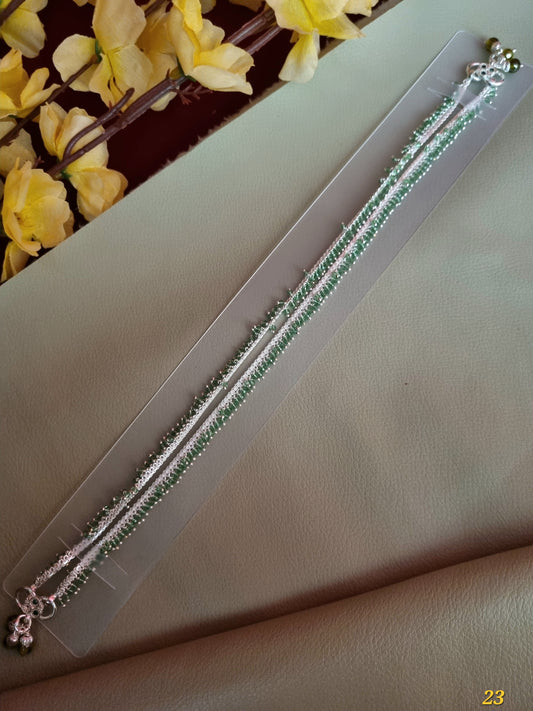Sliver payal