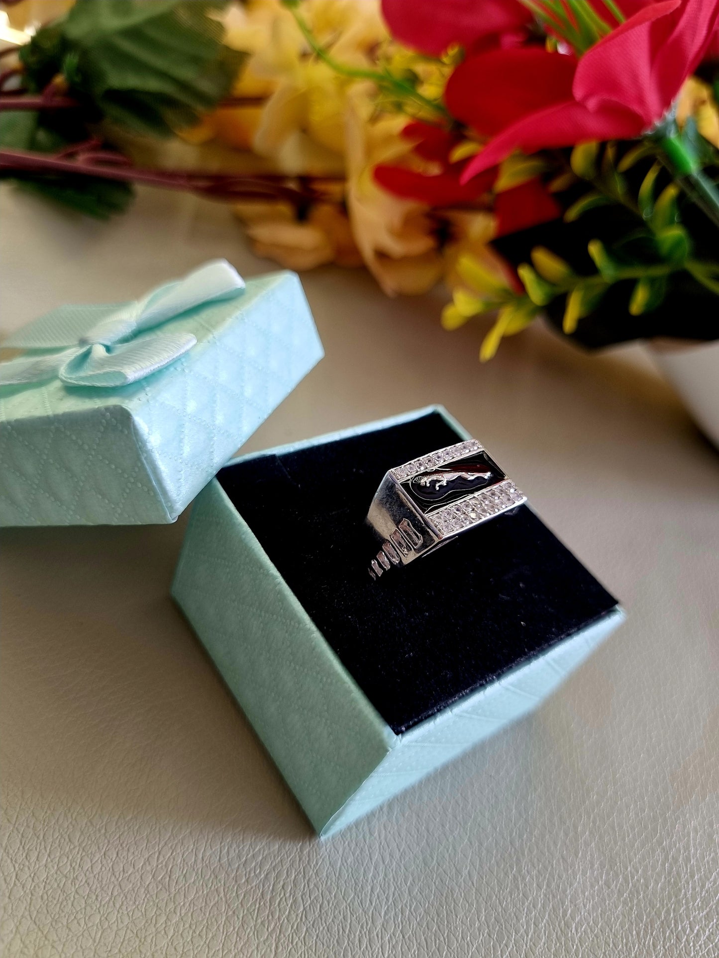Sliver men's ring