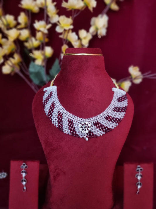Pure silver nacklace With tops